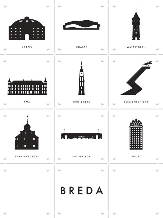 Breda Architecture Collage Box