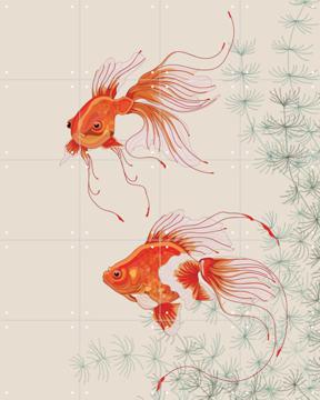 IXXI - Two Goldfish by Lotte Snoek & Rijksmuseum 2.0