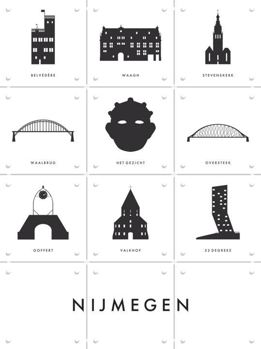 Nijmegen Architecture Collage Box
