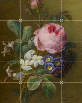 'Bouquet of Old Roses' by Gerard van Spaendonck & Het Noordbrabants Museum