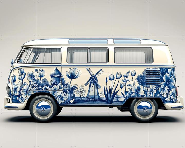 Delfts Blauwe VW Bus 3
