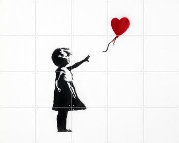 'Girl with balloon' von Banksy