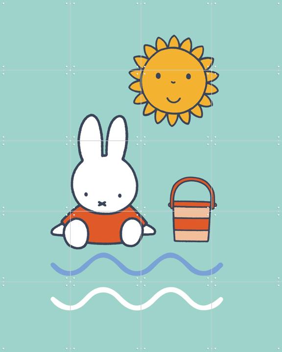 Miffy At The Beach Green