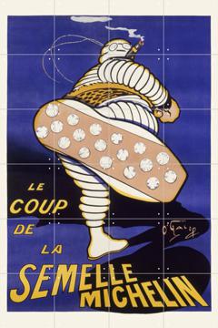 'Le Coup de la Semelle Michelin' by Bridgeman Images
