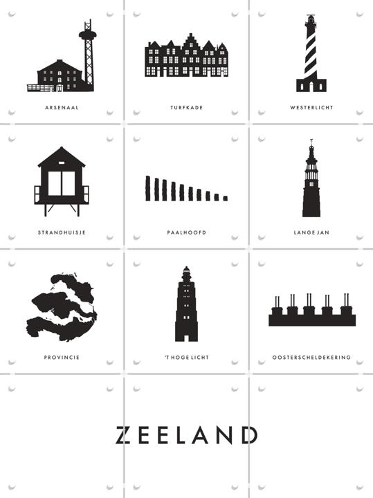 Zeeland Architecture Collage Box