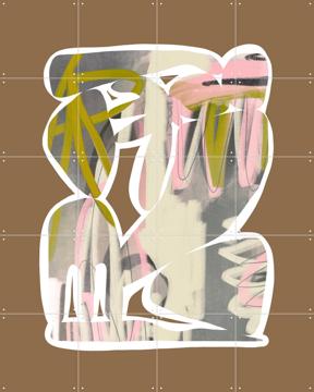 'Abstract Botanical II' by Bohomadic Studio