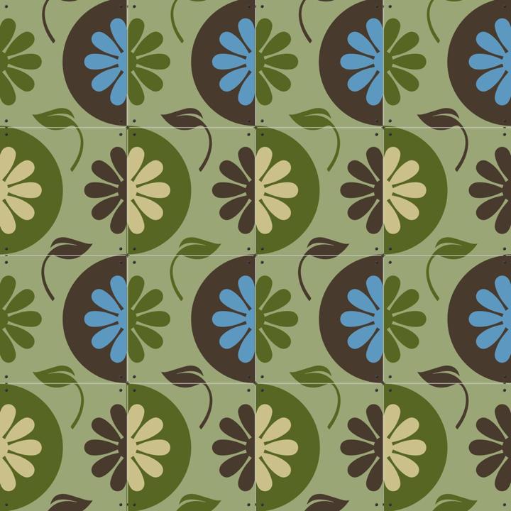 Floral DNA Pattern 5