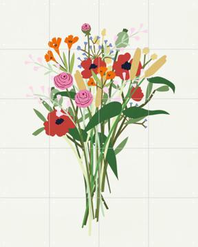 'Wild Flowers Light' von Lotte Dirks