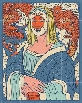 'Lady with the Smile' by Ryan Ragnini