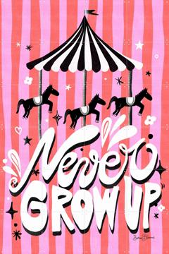 'Never Grow Up Carousel' by Baroo Bloom