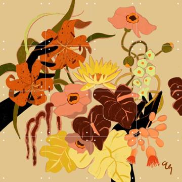 'Floral Intertwine' van Arty Guava