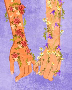 'Holding Hands' von Raissa Oltmanns