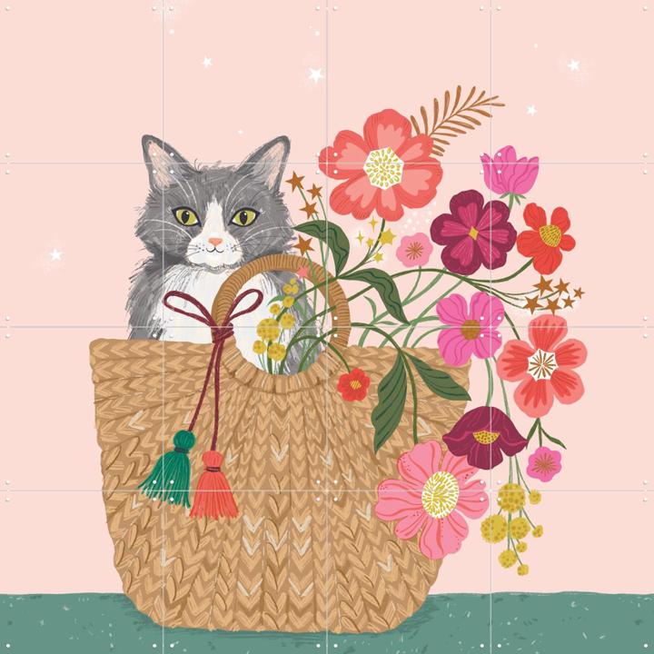 Cat Floral