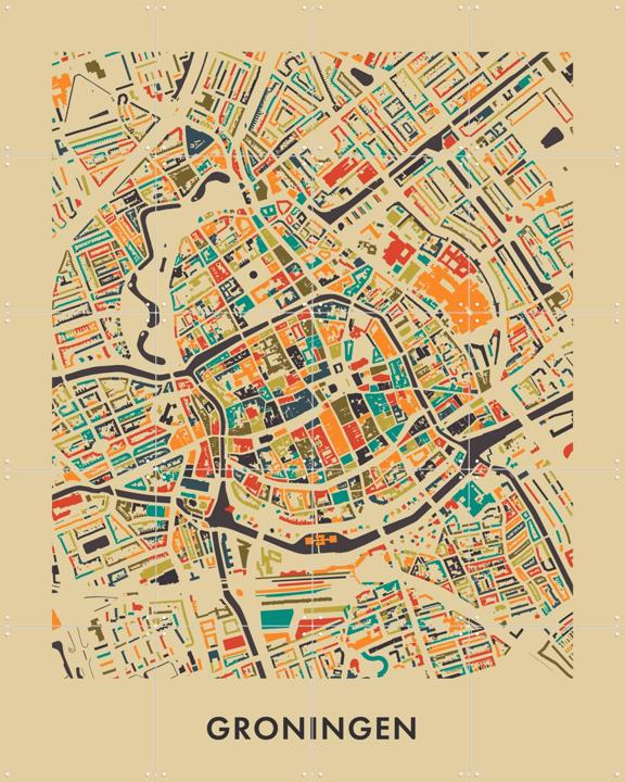Groningen Mosaic Map