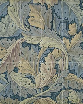 'Acanthus blue' van William Morris & Victoria and Albert Museum