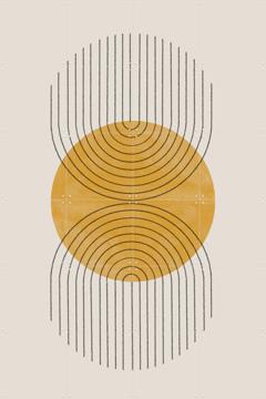 'Perfect Point Yellow' van The Miuus Studio