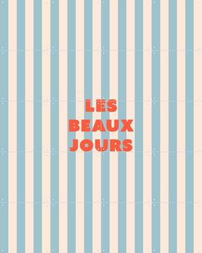 'Les Beaux Jours Stripes' par Maren Gross