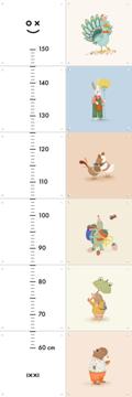 'Lovely Little Animals Growth Chart' by Studio Phie