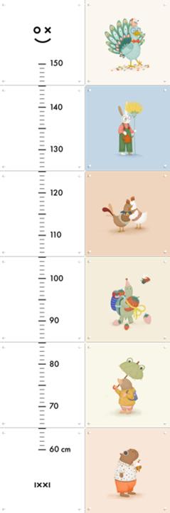 Lovely Little Animals Growth Chart