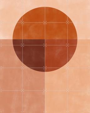 'Earth Tones Balance' van Elena Ristova