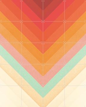 'Rainbow Chevrons' by Florent Bodart