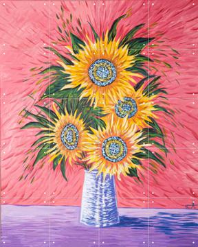 'Sunflowers' by Zurab Dariali & Van Gogh 21st Century