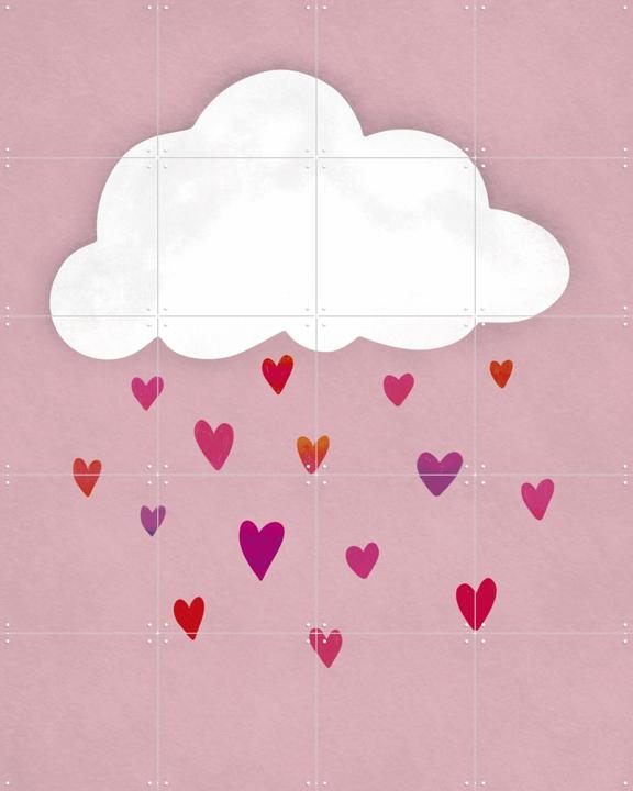 Raining Colorful Hearts