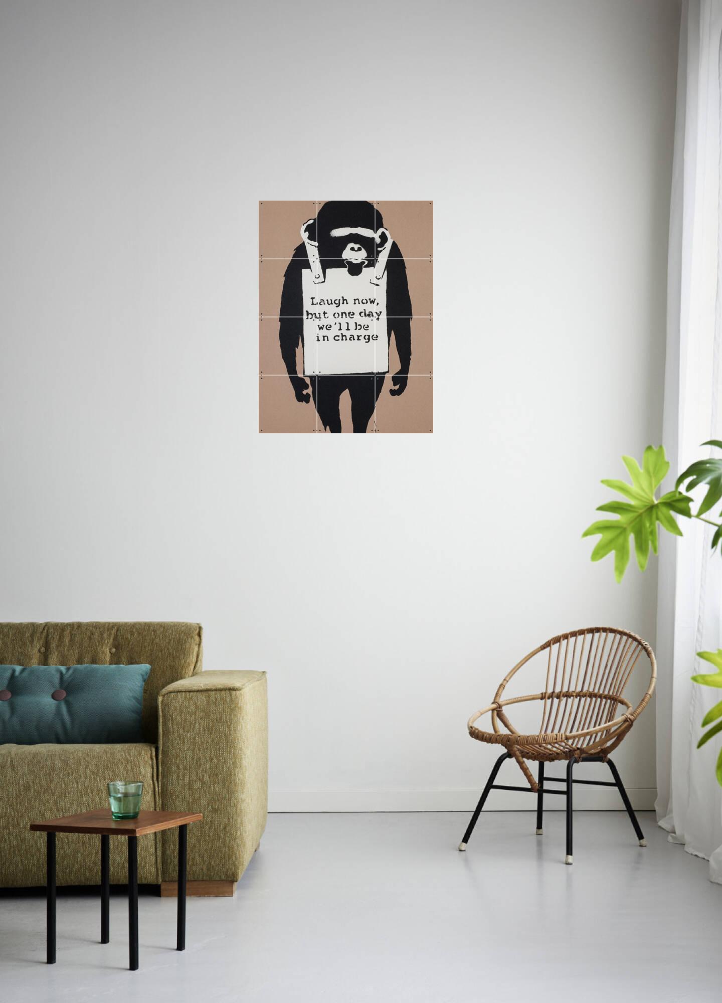 Laugh Now, by Banksy - IXXI