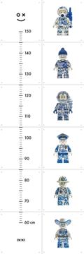 'Delftsblauwe Mini Figures Groeimeter' van IXXI