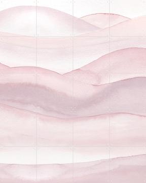'Watercolor ombre curves' by Bloomery Decor