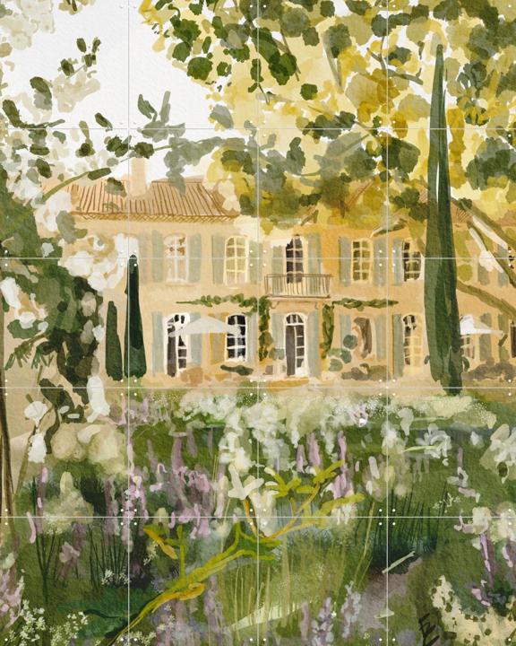 Magical French garden