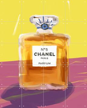'Chanel no5' van Pop-art by Tadej