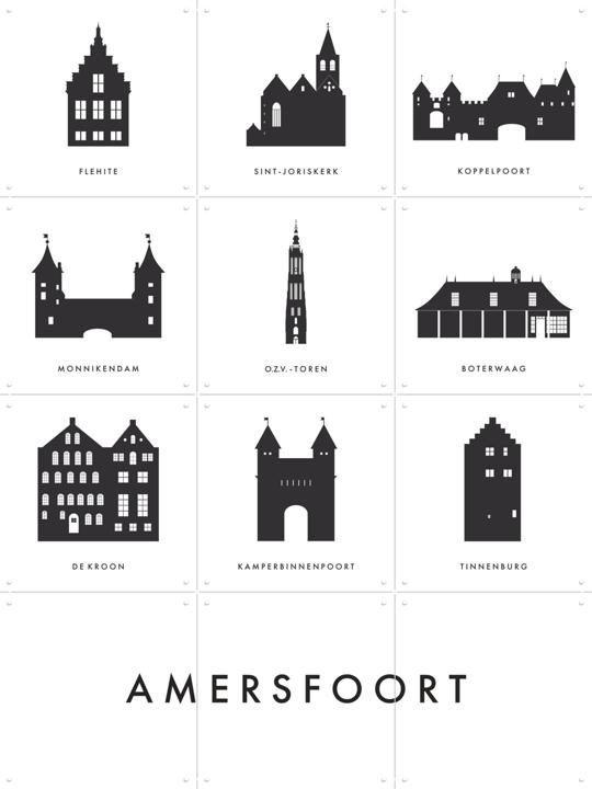 Amersfoort Architectuur Collage Box