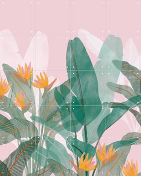 'Botanical Pink' par Goed Blauw
