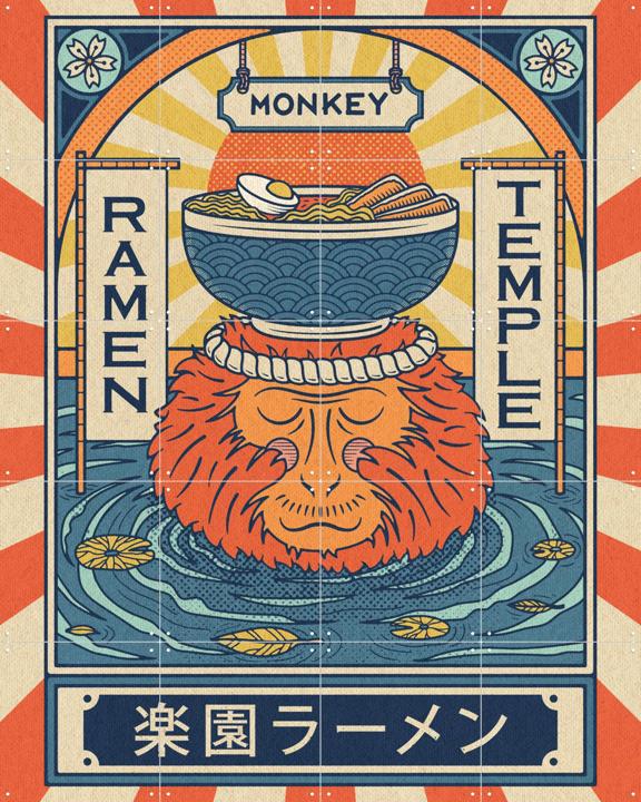 Ramen Temple Monkey
