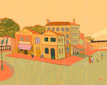 'The Yellow House' by Arty Guava & Van Gogh 21st Century