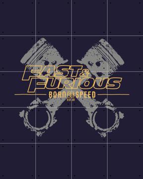 'Fast and Furious Logo' by The Fast and the Furious  & Universal Pictures