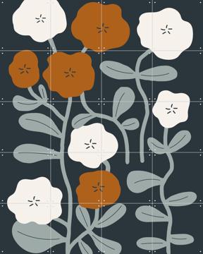 'Happiness Blooms with Flowers' by Little Otja