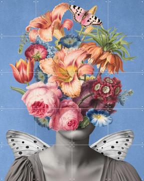 'Summer, the Colors Suit Her' von Marja van den Hurk