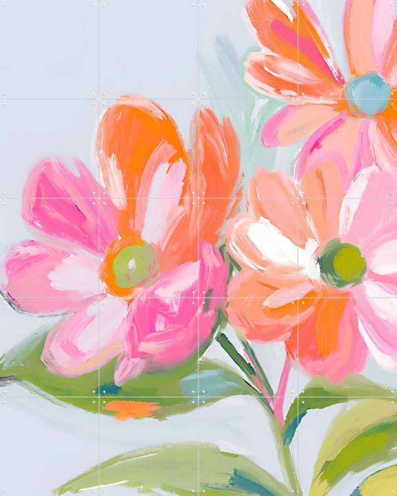 Vibrant Floral Artwork