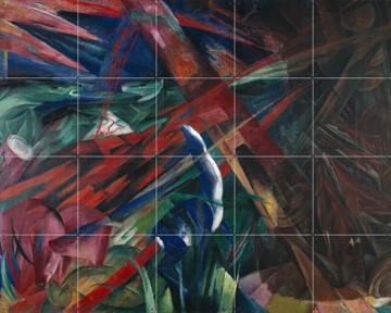 'Animal Destinies 1913' by Franz Marc & Bridgeman Images