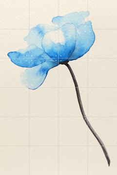 IXXI - The Blue Flower by Natalie Bruns 