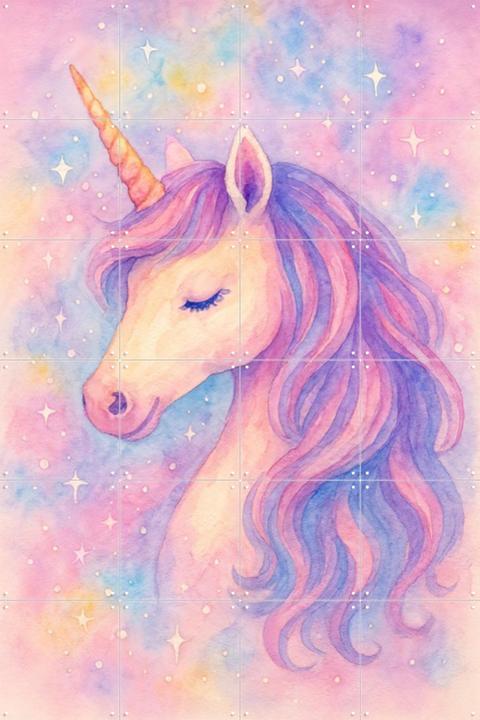 The Enchanted Unicorn Beneath the Stars