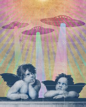 'Meanwhile up in Heaven' von Angelo Cerantola