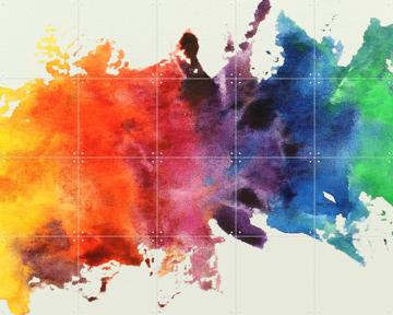 'Paint splatters' van Natalie Bruns