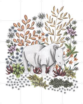 'Safari Rhino' par Cecilia Battaini