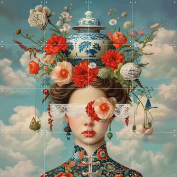 'Flower parade' van Mirjam Duizendstra