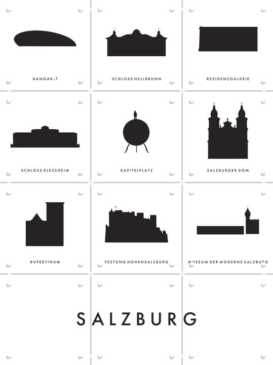 Salzburg Architecture Collage Box
