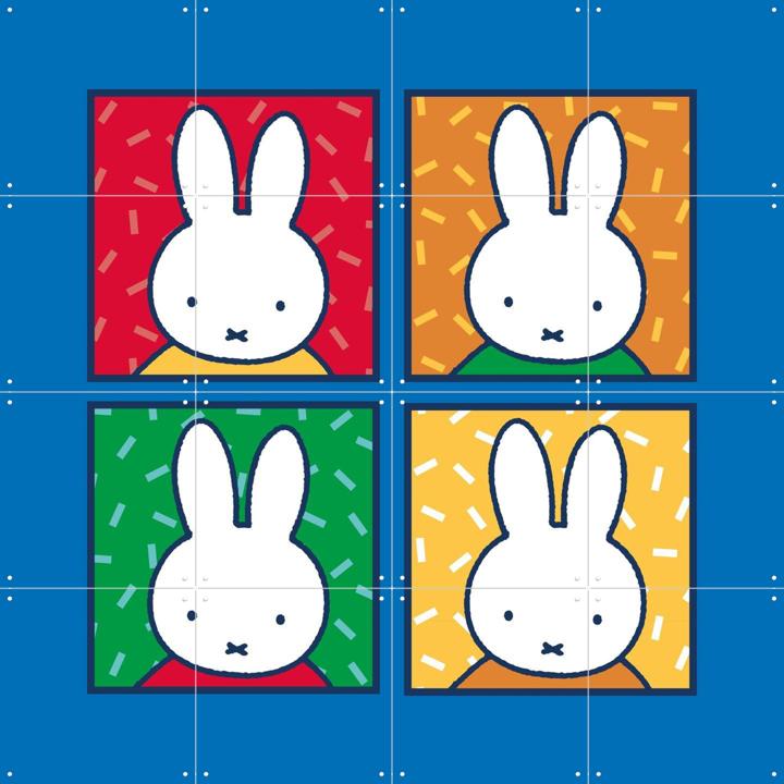 Miffy Pop Art - Blue
