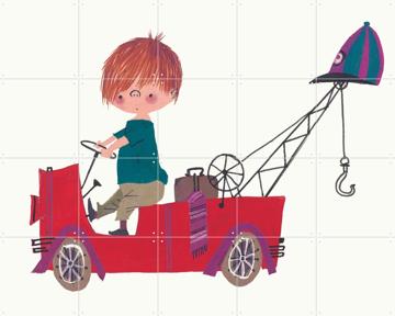 'Kraanwagen I' van Fiep Westendorp